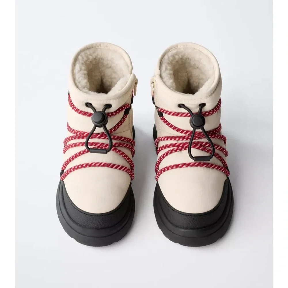 Zara NWT kids water repellent snow boots 7126/630